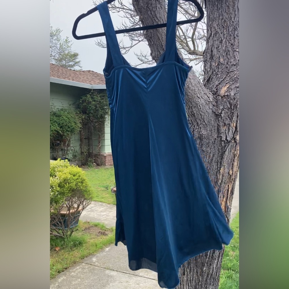 Deep Turquoise/Blue Event Dress - Picture 2 of 10